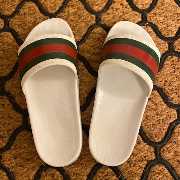 Gucci Shoes Gucci Slides Size 75 Poshmark
